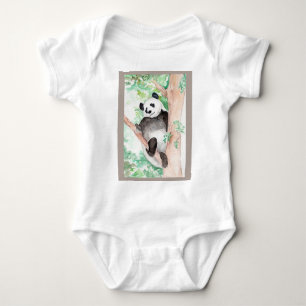 Panda, Hangout Baby Strampler