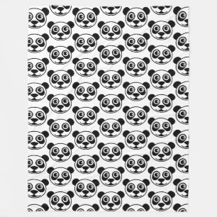 Panda Haupt-TD Fleecedecke