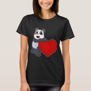 Panda Heart T-Shirt