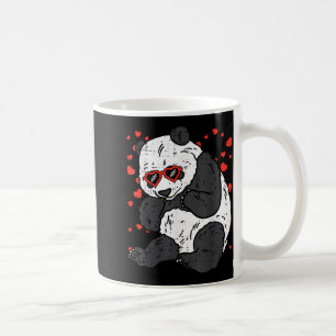Panda-Herz Gles Süßer Valentinstag Bär Tier G Kaffeetasse