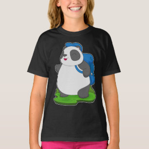Panda Hiker Rucksack T-Shirt