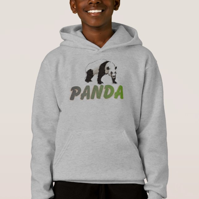 Panda Hoodie (Vorderseite)