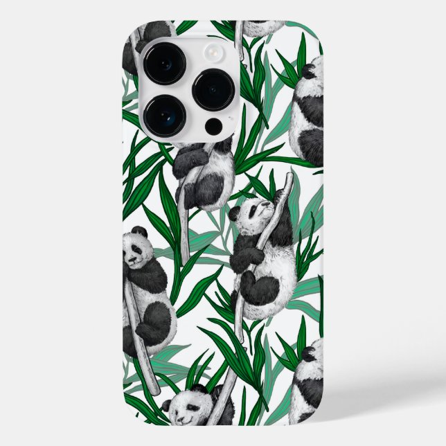 Panda-Hubs Case-Mate iPhone Hülle (Rückseite)
