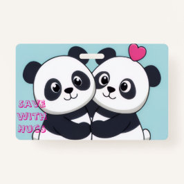 Panda Hug Budget Notebook – Cute Planner for Savin Ausweis
