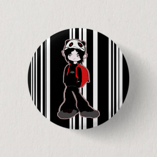 Panda-Hut-Knopf Button