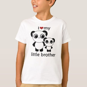 Panda - i-Liebe mein litte Bruder T-Shirt