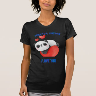 Panda I Liebe You Valentines-Girlfriend T-Shirt