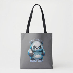 Panda ich bin nicht stur, mein Weg ist immer richt
