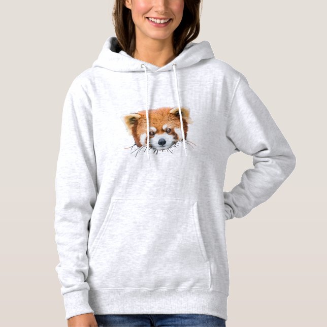 Panda Illustration Design Hoodie (Vorderseite)