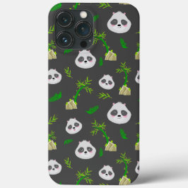 Panda im Bambusdschungel-Umschlagpapier Case-Mate iPhone Hülle