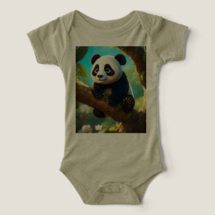 Panda im verzauberten Baum