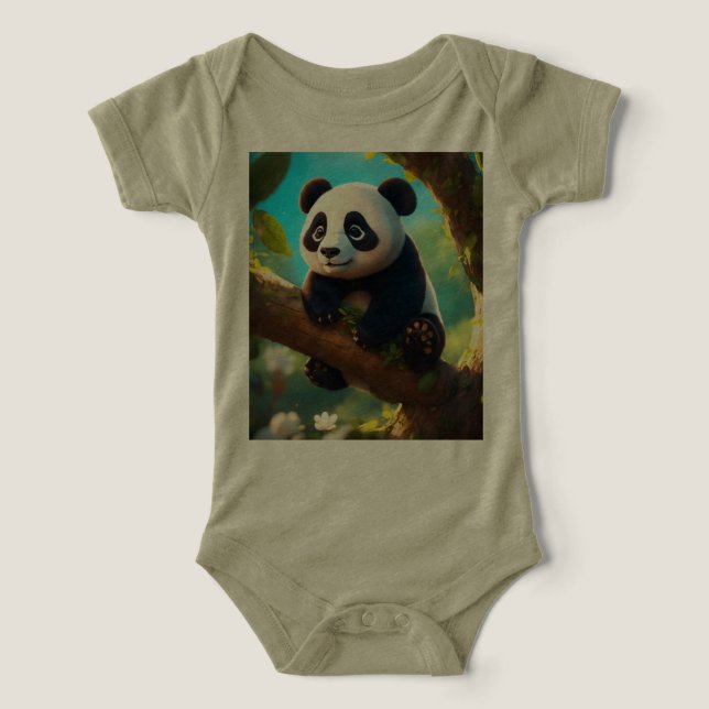 Panda in the Enchanted Tree (Design Vorderseite)