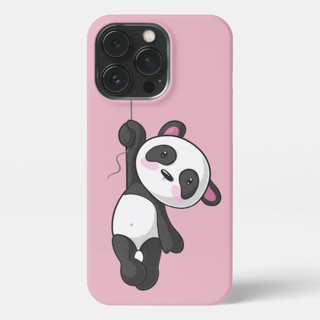 Panda iPhone Case Hülle (Rückseite)