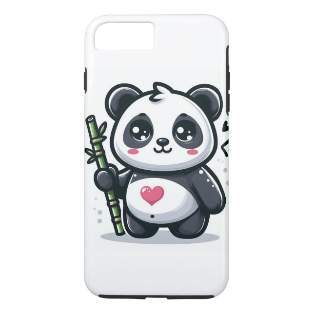 Panda iPhone Hülle (Rückseite)