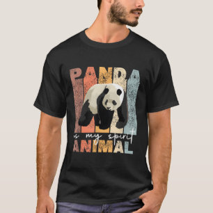 Panda ist mein Geist Tier Panda Pandas T-Shirt