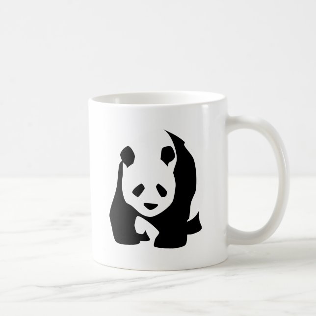 Panda Kaffeetasse (Rechts)