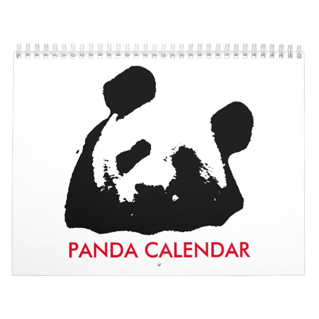 Panda Kalender (Titelbild)