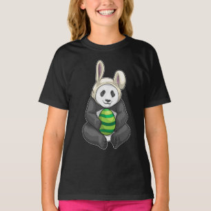Panda Kaninchen Ostern Osterei T-Shirt