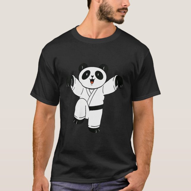 Panda Karate Mial T-Shirt (Vorderseite)