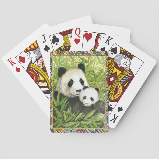Panda Kartenspiel Spielkarten (Rückseite)
