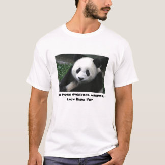 Panda kennt nicht Kung Fu T-Shirt