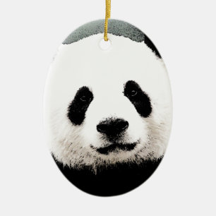 Panda Keramikornament