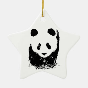 Panda Keramikornament
