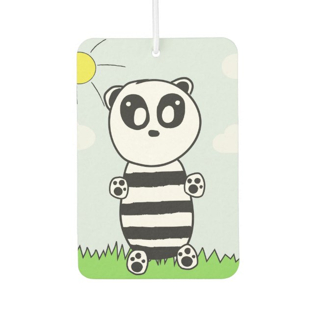 Panda Kids Autolufterfrischer (Vorderseite)