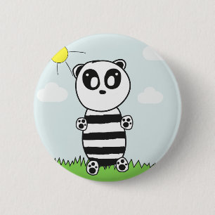 Panda Kids Button