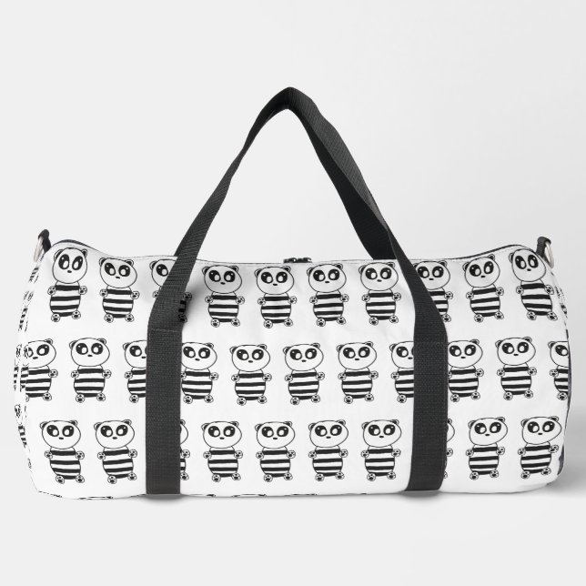 Panda Kids Duffle Bag (Vorderseite)