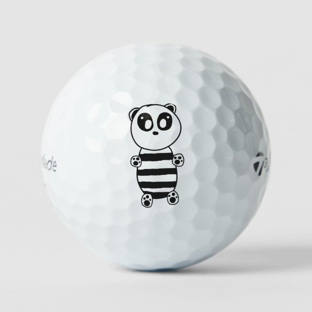 Panda Kids Golfball (Vorderseite)
