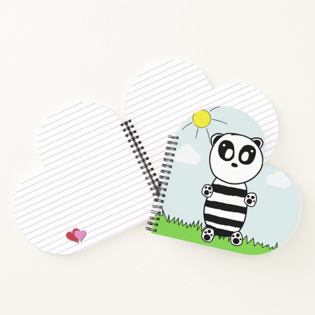 Panda Kids Notizbuch (Innenseite)
