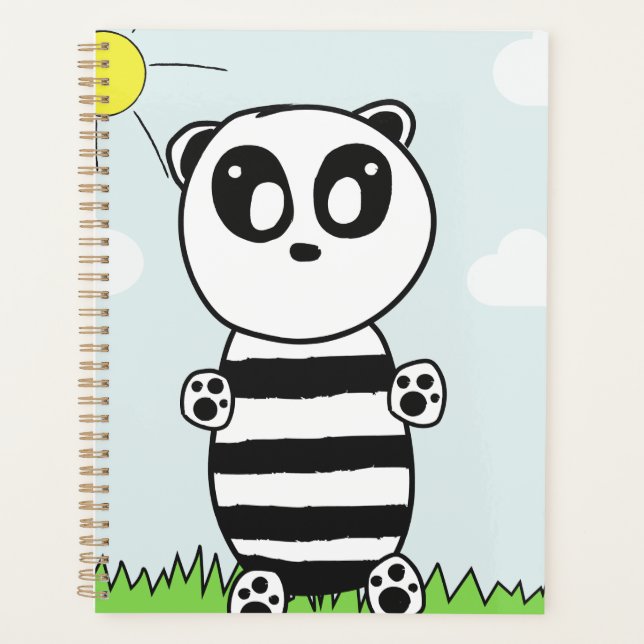 Panda Kids Planer (Vorderseite)