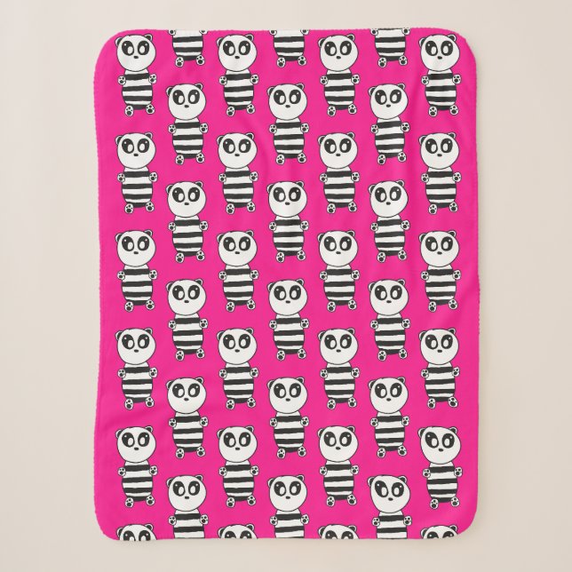Panda Kids Sherpadecke (Vorderseite)