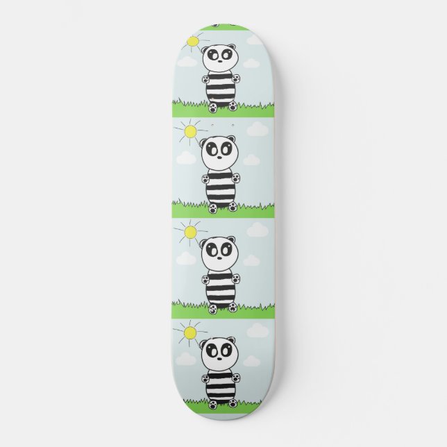 Panda Kids Skateboard (Vorderseite)