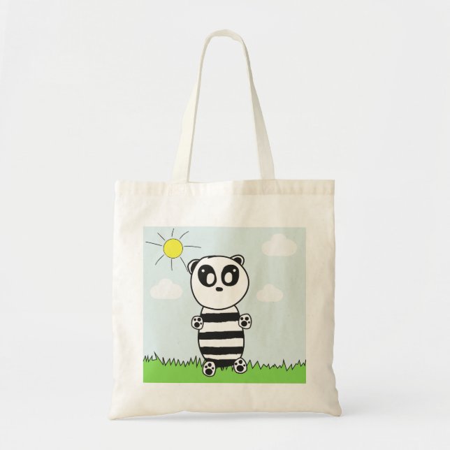 Panda Kids Tragetasche (Vorne)