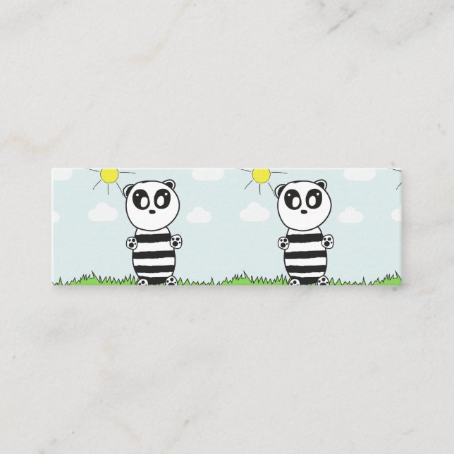 Panda Kids Treuekarte (Vorderseite)