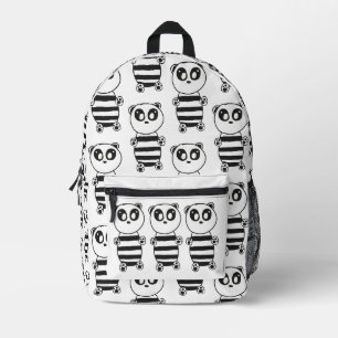 Panda Kinder Bedruckter Rucksack