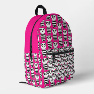 Panda Kinder Bedruckter Rucksack
