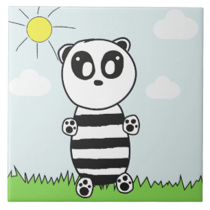 Panda Kinder Fliese