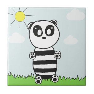 Panda Kinder Fliese