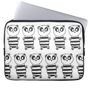 Panda Kinder Laptopschutzhülle