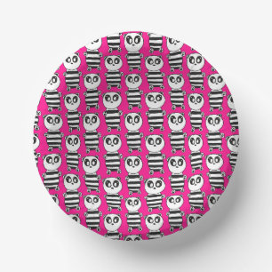 Panda Kinder Pappteller
