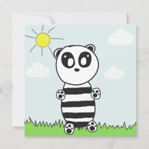 Panda Kinder Save The Date
