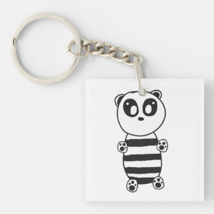 Panda Kinder Schlüsselanhänger