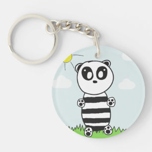 Panda Kinder Schlüsselanhänger