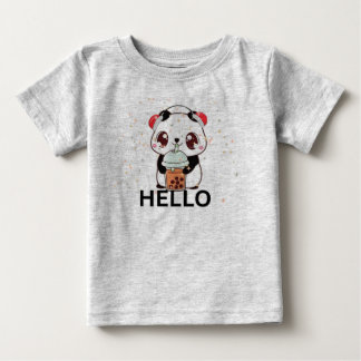 Panda-Kinder-T-Shirt Baby T-shirt