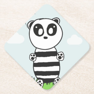 Panda Kinder   Untersetzer
