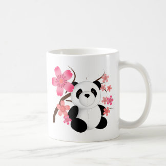 Panda-Kirschblüten Kaffeetasse