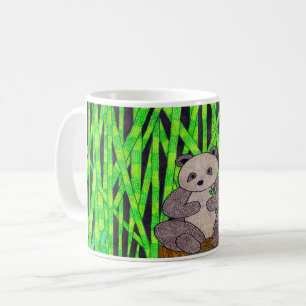 Panda - Klassischer Becher Kaffeetasse
